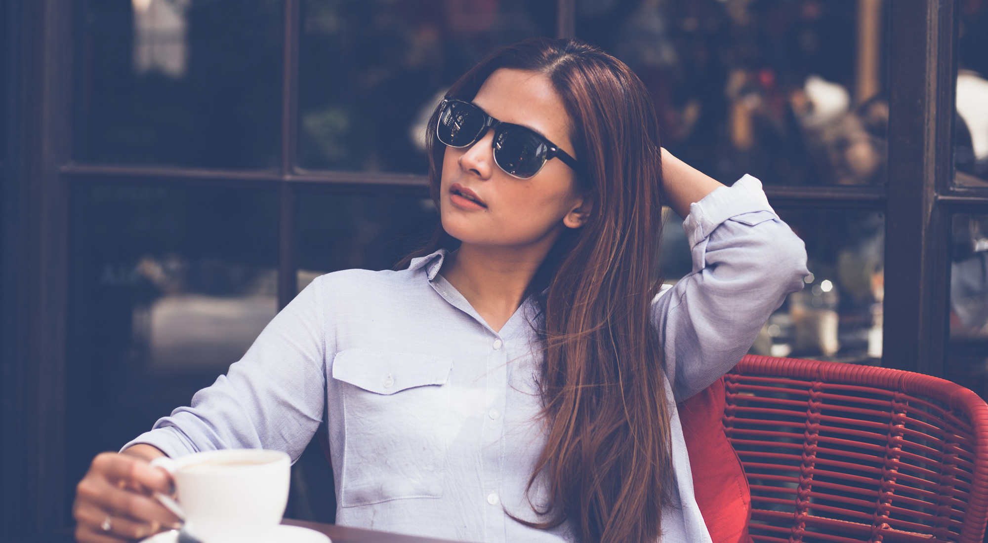 人海裡的慢動作